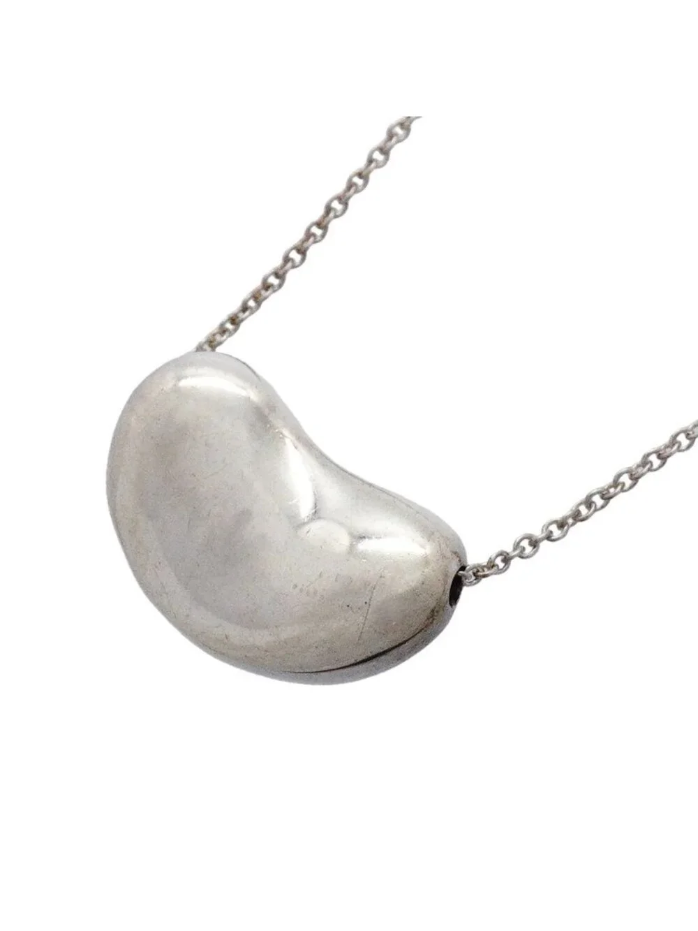 Tiffany & Co Necklace Bean 925 Sterling Silver